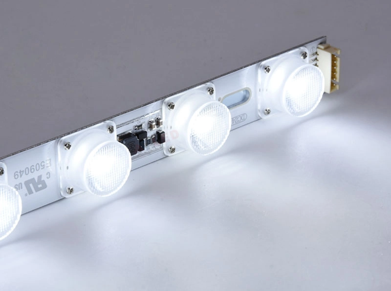 High-Brightness LED Hard Light Strip SMD1818 IP20 High Power Ultra-Thin Advertising 24V Platform Light Box Indoor Customized Edge Light Bar