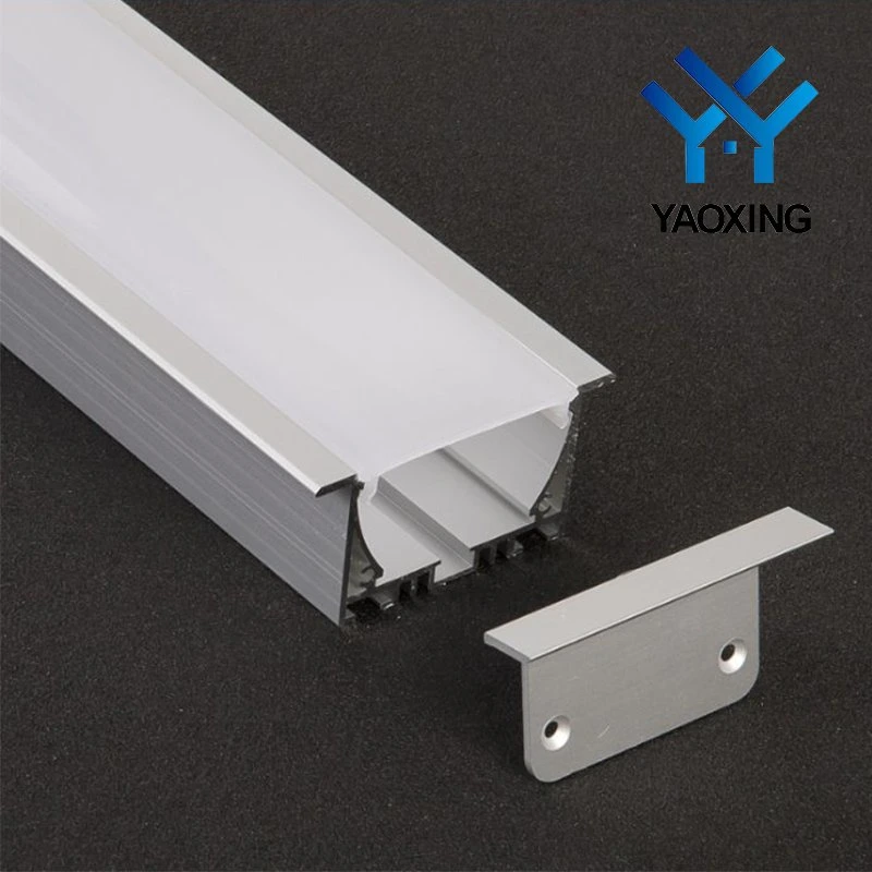 Custom Design LED Extruded Aluminum Profile LED Linear Light Curved LED Lighting Pendant Profile