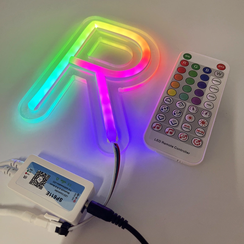 Separate Neon Tube RGB Chasing LED Strip IP67 Waterproof Split Neon Strip