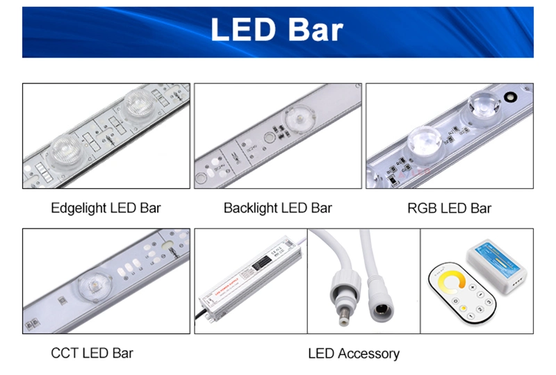 Super Bright Backlight Advertising 12LEDs/M SMD3030 Non-Waterproof Lightbox LED Bar