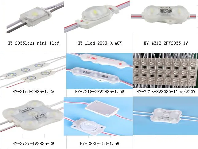 DC12V 1.2W IP65 3LEDs SMD2835 Signage LED Modules