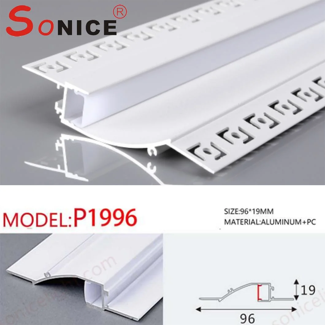 P1996W560 Wall Washer Ceiling Corner Profile with LED Strip