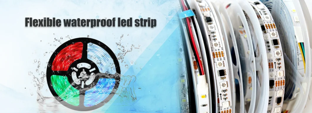 Programmable 12V Waterproof Magic SMD 5050 Remote Backlight Flexible LED RGB Strip