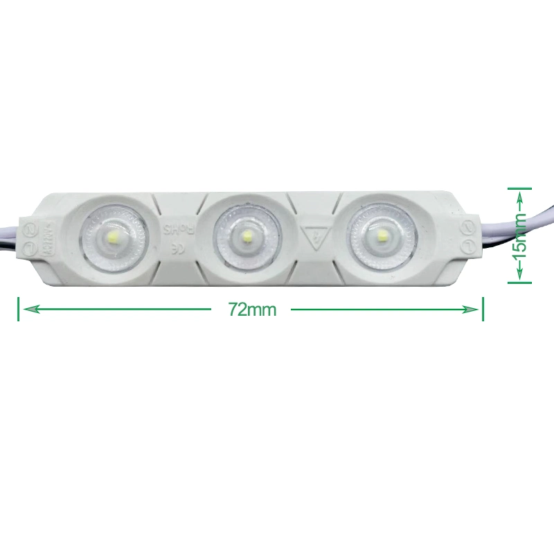 IP68 110V 220V Waterproof CE RoHS LED Modules Lens Light Box Signage Backlight LED Module