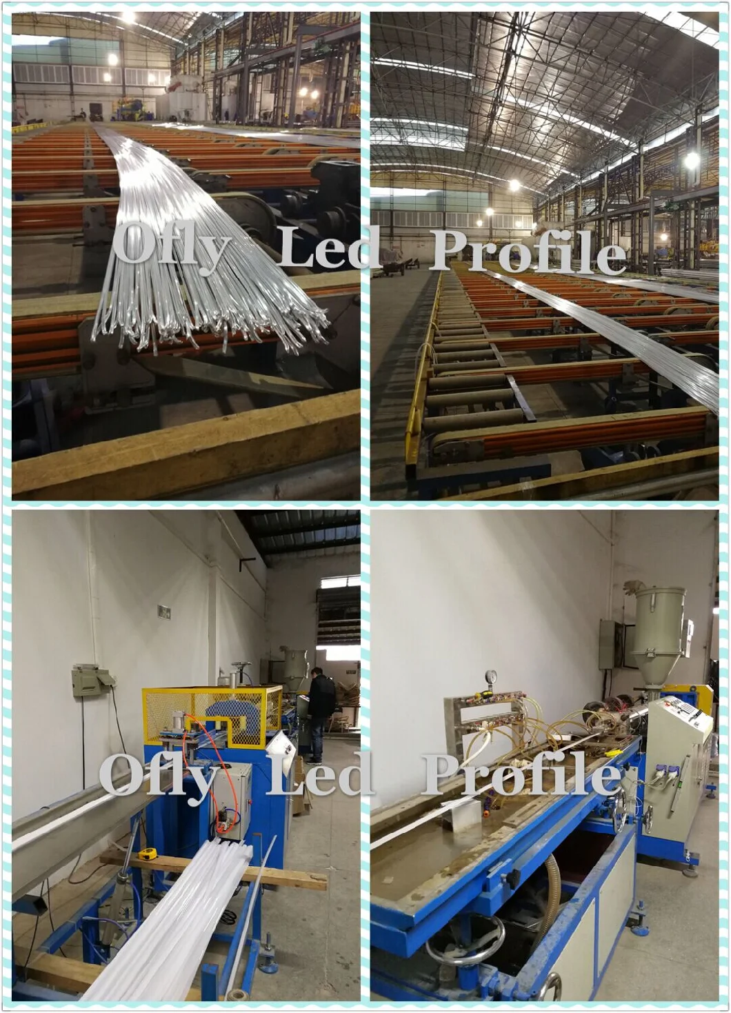 Trimless Aluminum LED Profile Sky Linear Lighting Profile 91.69*51