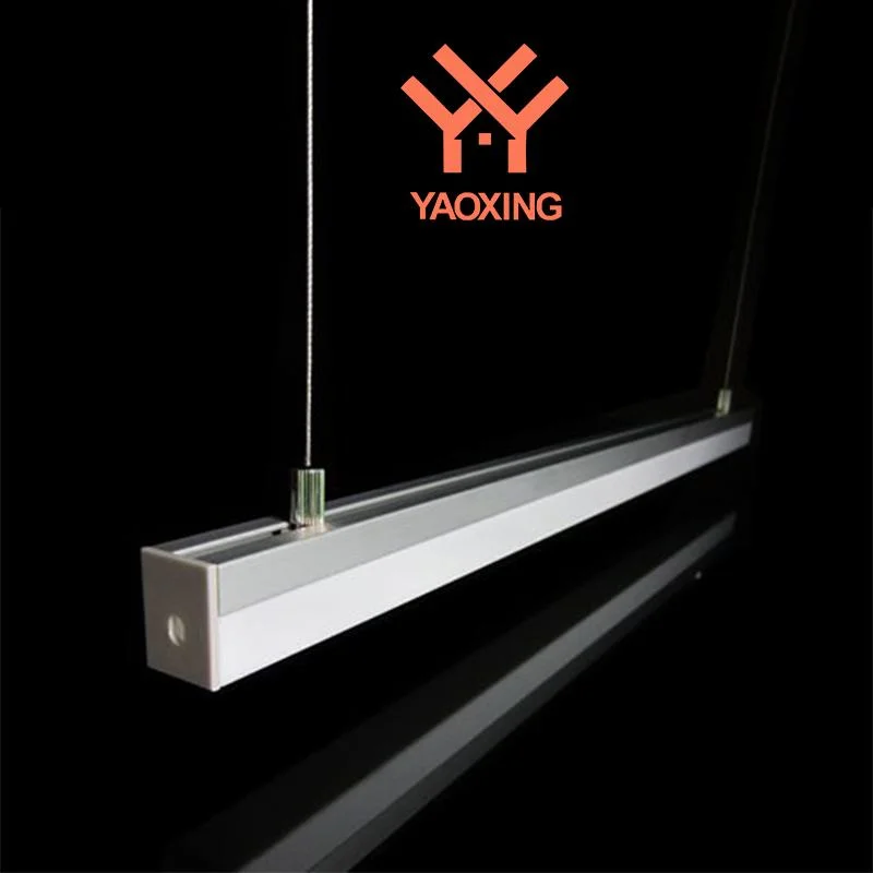 LED Suspended Linear Lighting Aluminium Extrusion Profile